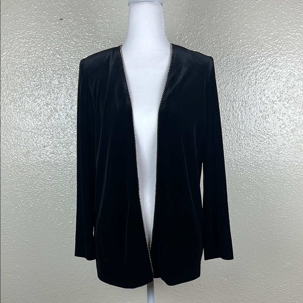 ALEX EVENINGS/Elegant Black Women's Jacket/